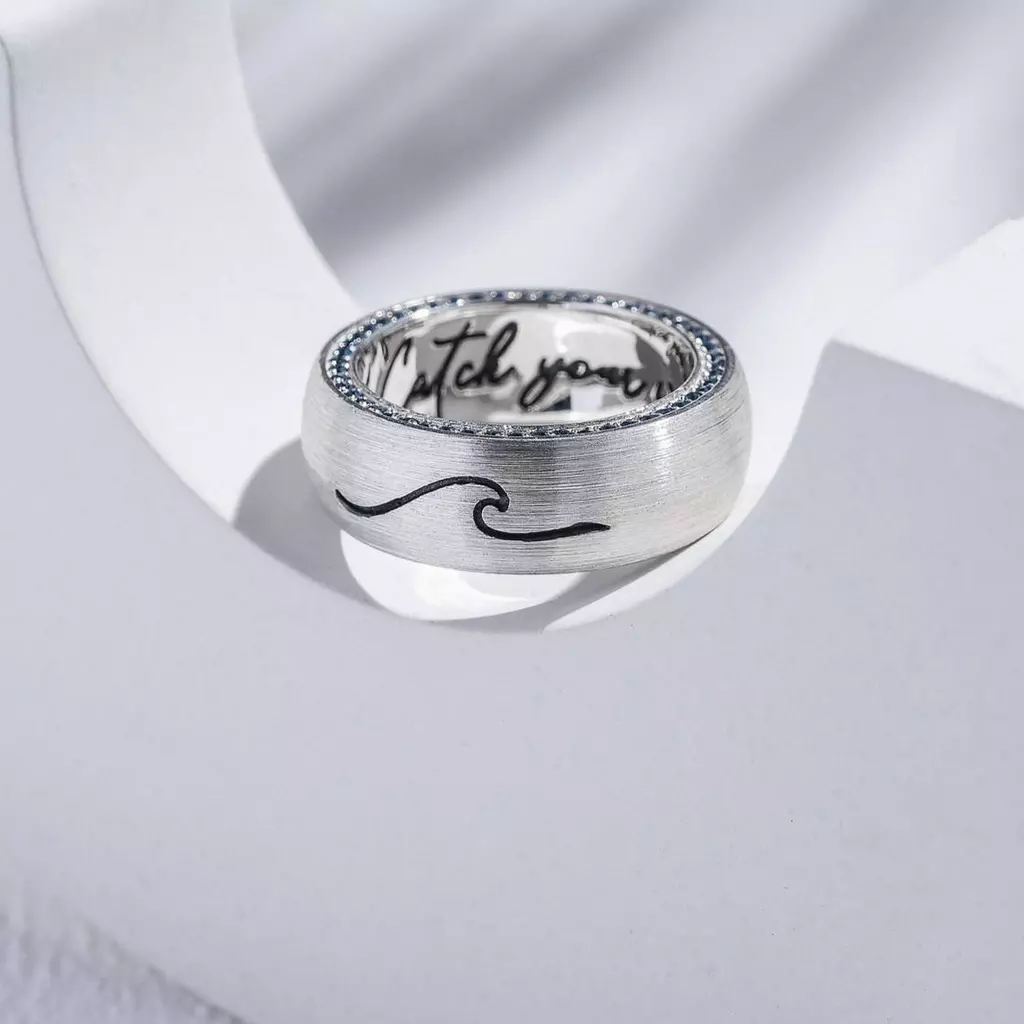 Island hot sale wedding rings